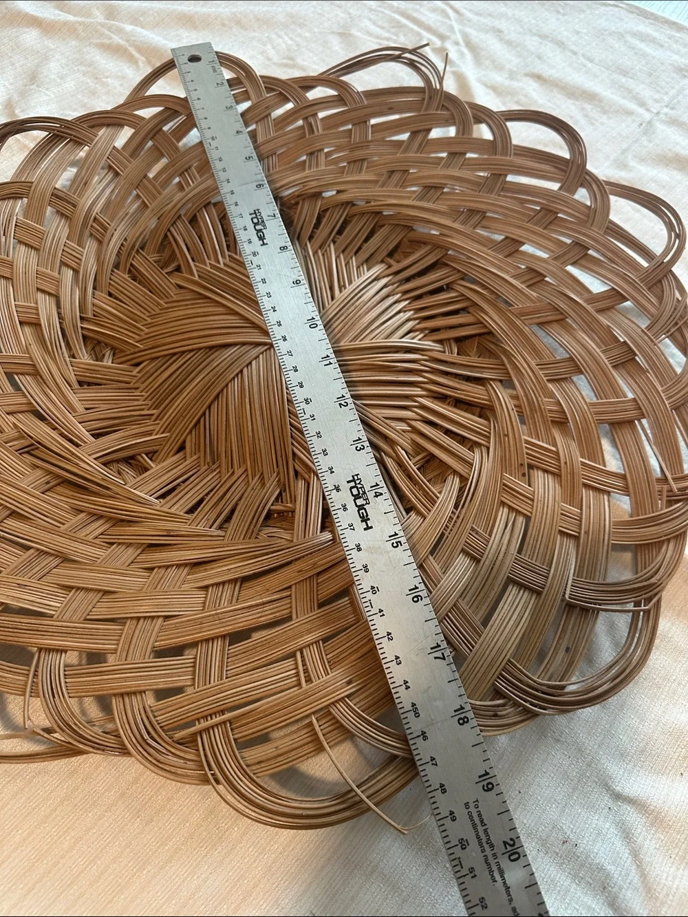 Handwoven Natural Brown Wicker Basket Trio - Home Accents